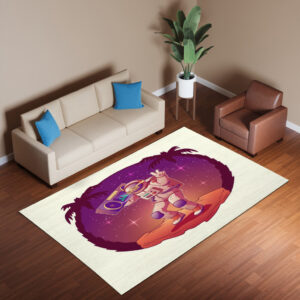 Spacemen Character Spacemen Character And Sunglasses Rug